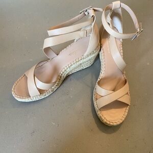 NEW! Charles, by Charles David Leather Espadrilles